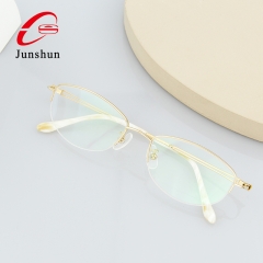 5060 - Simple pattern decoration exquisite high-end quality titanium frame for Lady