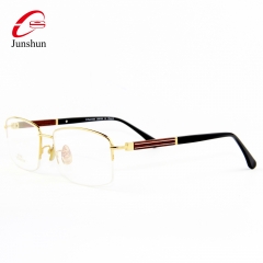 99937 - Sandalwood with two titanium lines quality frame for Men