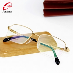 6104 - Traditional titanium in business style optical frame for men