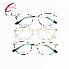 5069 - Round rim titnaium frame young in simple design for lady