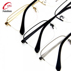 6104 - Traditional titanium in business style optical frame for men