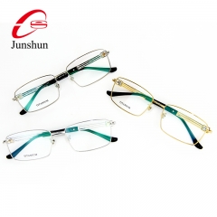 99977 - Fine engraved eagle luxury quality titanium frame for Men