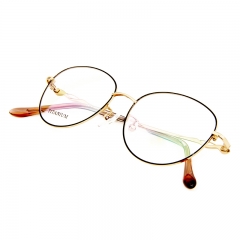 5070 - Fashion eyeshape titnaium traditional frame for lady