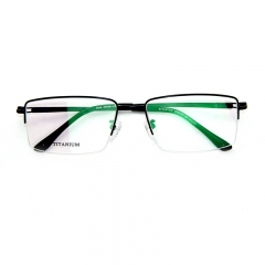 6089 - simple business style titanium spectacle frame for Men