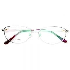 5058-titnaium frame Classic simple design for lady