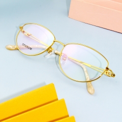 5058-titnaium frame Classic simple design for lady