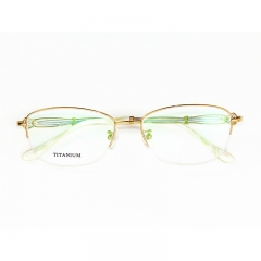 8870- Titanium line Half frame in elegant design for lady