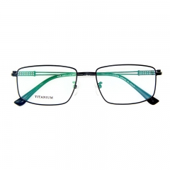 6098- Titanium line wire Classic design optical frame for Men