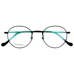 5544 - Round super light fashion high quality titanium frame for Unisex