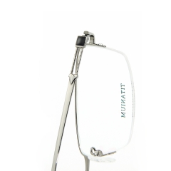 3314 - Titanium line in simple design optical frame for men