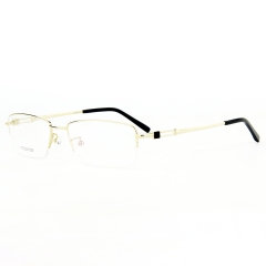 3314 - Titanium line in simple design optical frame for men