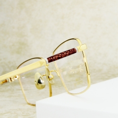 9606 - Lacqur eyewear high quality full rim titanium frame for Men