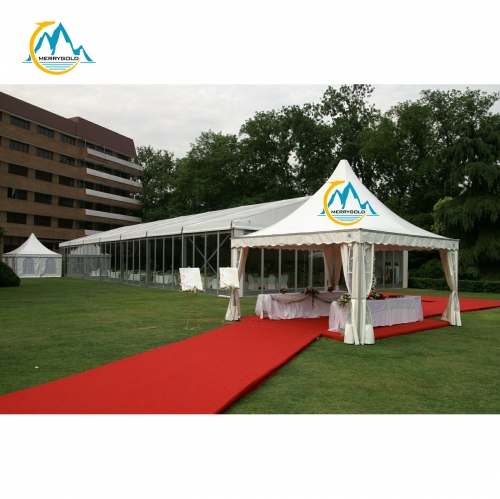 Customized High Peak Pagoda Tent Gazebo for Party and Wedding