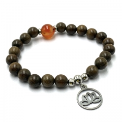 Green Sandalwood 21 beads Paramita bracelets