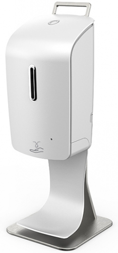 Portable automatic touch free soap dispenser hand sanitizer