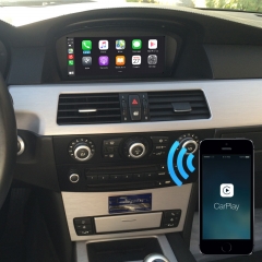 BMW CIC CarPlay adapter retrofit for E60 E61 E63 E64 E70 E71 E81 E84 E87 E89 E90 E91 E92 E93 car screen upgrade Android Auto box