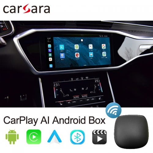 Apple Carplay Wireless Android Auto Adapter Mini Ai Box Car Play