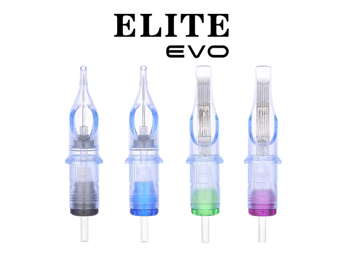 ELITE EVO Needle Cartridges - Regular Tight Round Liner 0.35mm