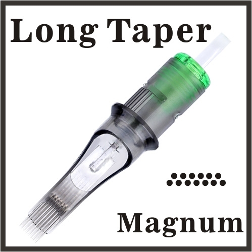 ELITE 3 Needle Cartridges - Long Taper Magnum 0.35mm