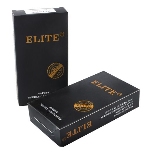ELITE 3 Needle Cartridges -Long Taper Flat 0.35mm
