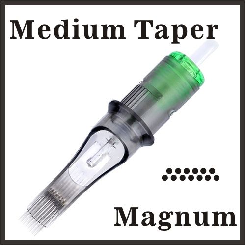 ELITE 3 Needle Cartridges - Medium Taper Magnum 0.35mm