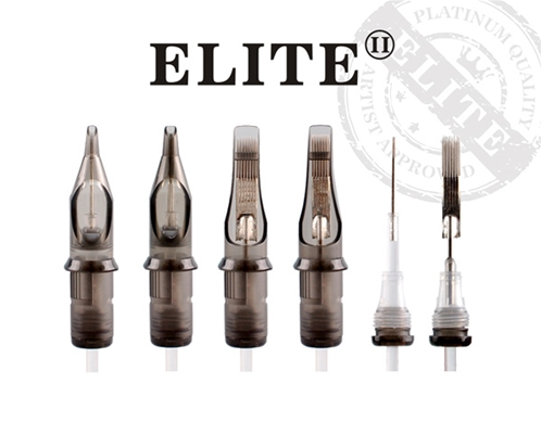 ELITE 2 Needle Cartridges - Round Shaders 0.35mm