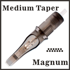 ELITE 2 Needle Cartridges - Medium Taper Magnum 0.35mm