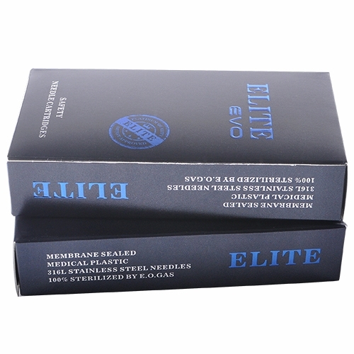 ELITE EVO Needle Cartridges - Medium Taper Curved Magnum 0.35mm