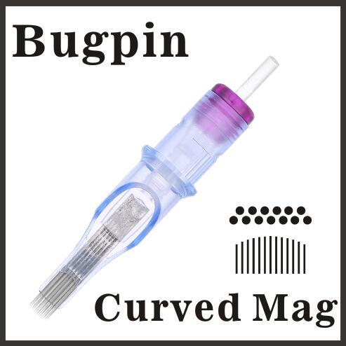 ELITE EVO Needle Cartridges - Bugpin Curved Magnum 0.30mm