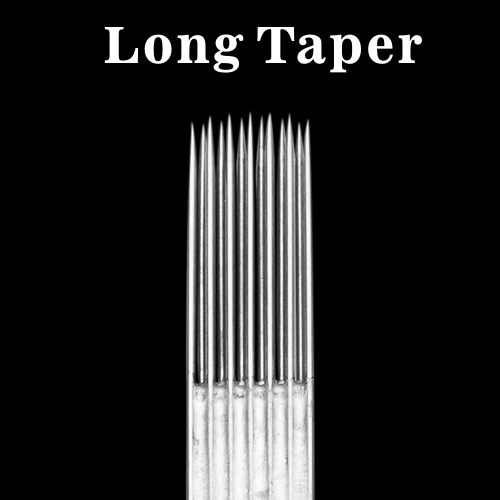 ELITE TATTOO NEEDLES - Long Taper Curved Magnum 0.35mm