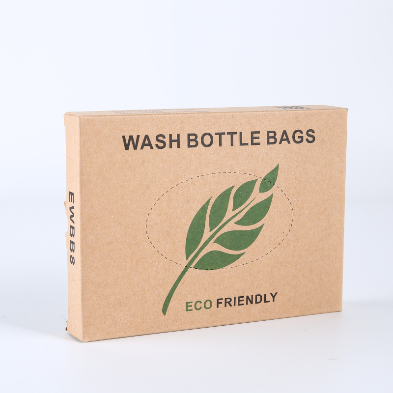 Eco-Friendly Wash Bottle Bags - BOX OF 100PCS