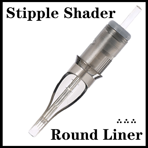 ELITE 2 Needle Cartridges - Long Taper Stipple Shader 0.35mm