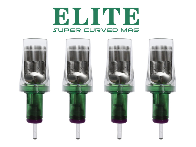 ELITE INFINI Super Curved Magnum Needle Cartridges - Medium Taper 0.35mm