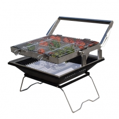 New Mini Campmaid Braai Easy Charcoal Flip Folding BBQ Grills