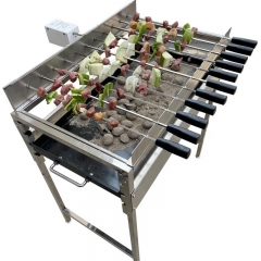 Adjustable Charcoal Pan BBQ  Grill