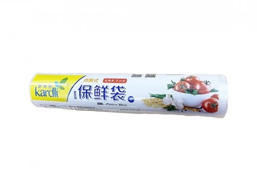 KAC229/KAR020：Food preservation Bag (medium Size 25cmX38cmX100pcs) KARDLI 点断式保鲜袋中号