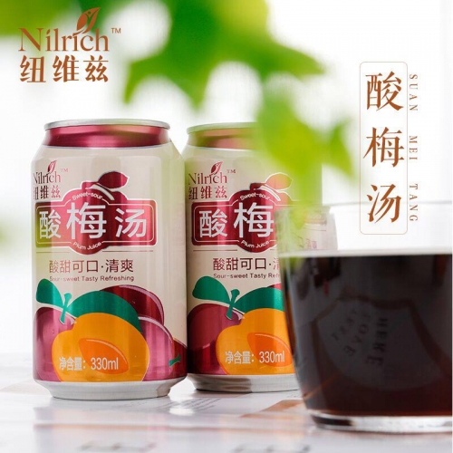 SB6843: Nilrich Sweet-sour Plum Juice 纽维兹酸梅汤 330ML
