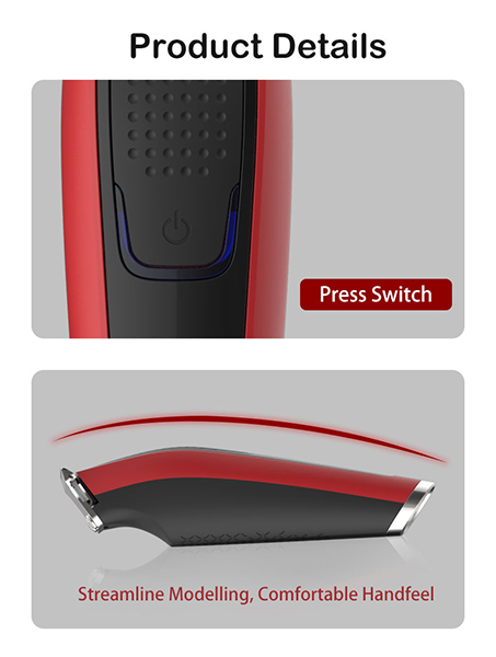 Digit Panel Display Professional Hair Clipper for Barber