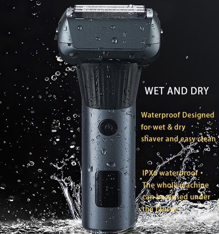 Reciprocating Foil Electric Shaver Five Blades Waterproof Rechargeable Men's Electric Shaver