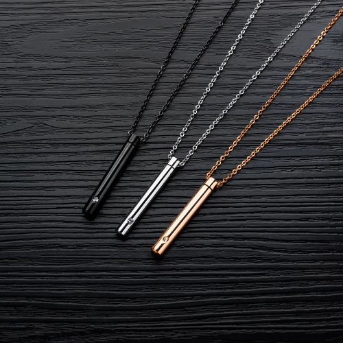 Collar de acero titanio MPKN-0025