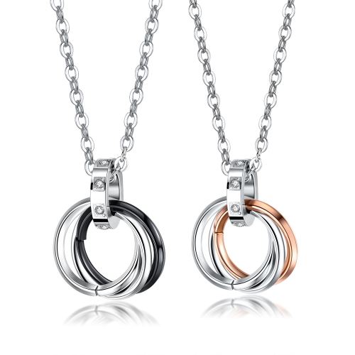 Collar de acero titanio MPKN-0010