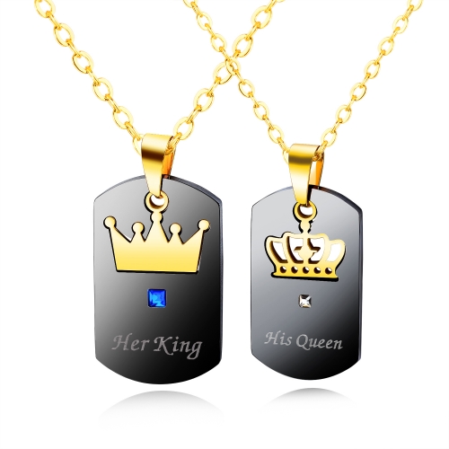 Collar de acero titanio MPKN-0001