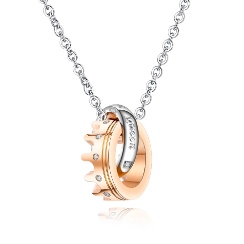 Collar de acero titanio MPKN-0013