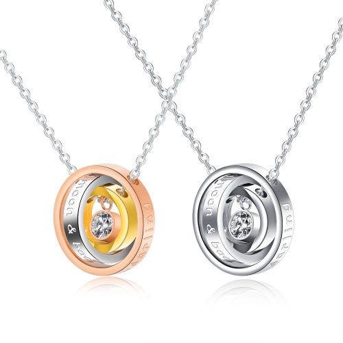 Collar de acero titanio MPKN-0015