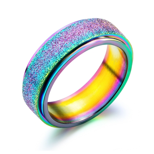 Anillo de acero titanio MPK-0050