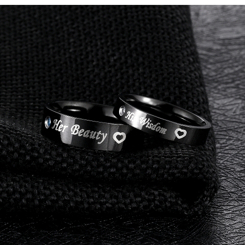 Anillo de acero titanio MPKK-001