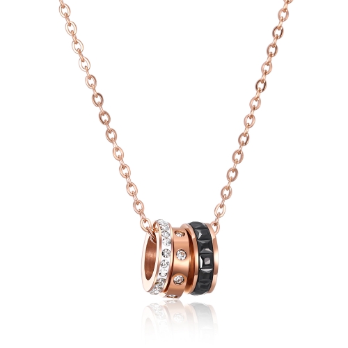 Collar de acero titanio MPKN-0067
