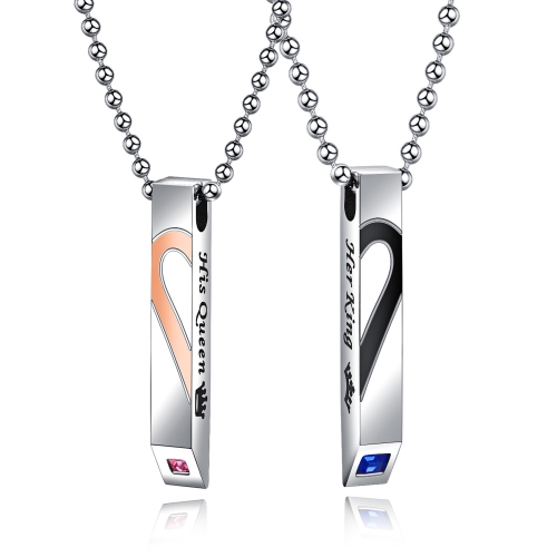 Collar de acero titanio MPKN-0060