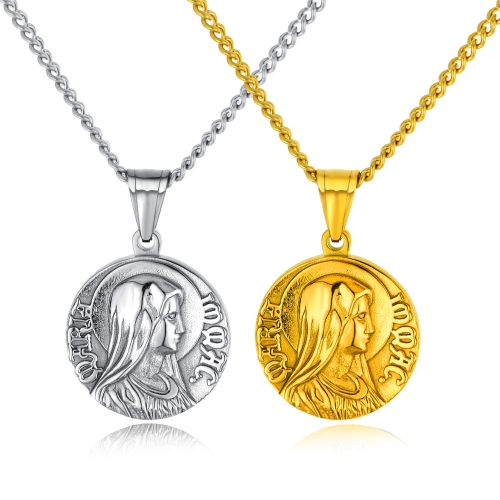 Collar de acero titanio MPKN-0058