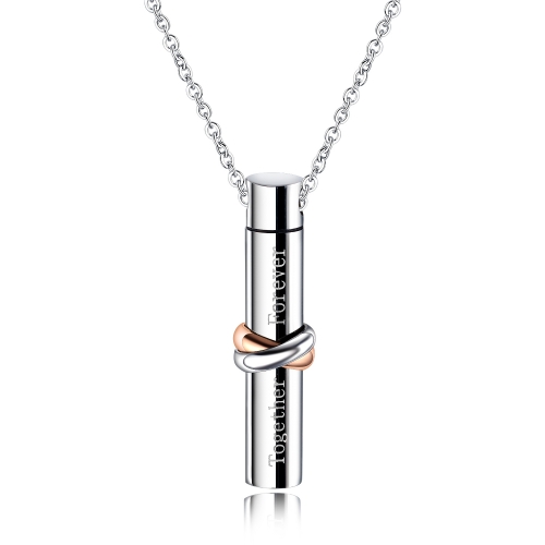Collar de acero titanio MPKN-0031